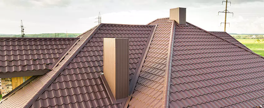 Residential Chimney Flashing Restoration in Germantown, MD