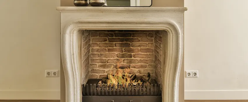 Vintage-style Fireplace Redesign in Germantown, Maryland