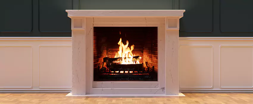 Open Flame Wood-Burning Fireplace Installation Services in Germantown, Maryland