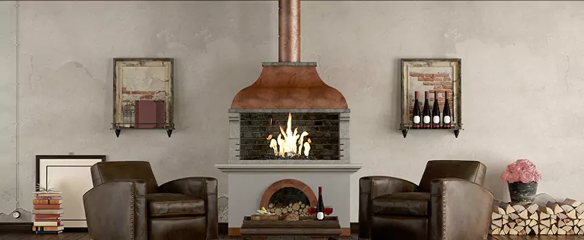 Thelin Hearth Products Providence Pellet Insert Fireplace Installation in Germantown, MD