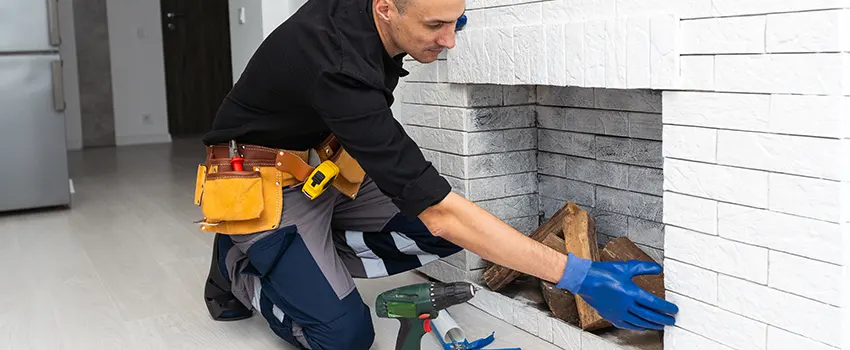 Fireplace Damaged Damper Frame Repair Services in Germantown, Maryland